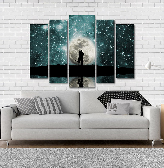 Модульна картина Космос Пара Art-167_5 Київ - фото 2