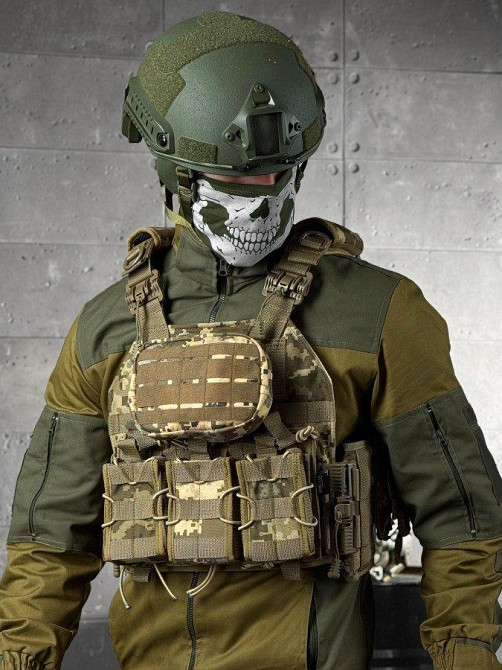 Плитоноска 4 точки скидання REVENGER піксель ВТ5042 Одеса - фото 1