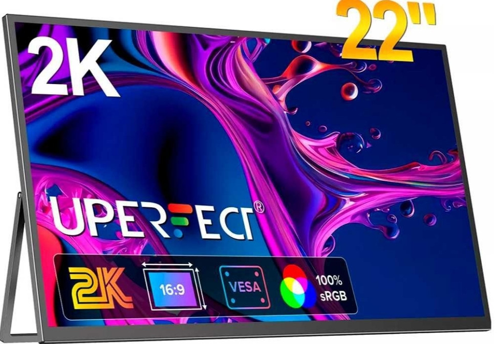 Портативный монитор UPERFECT UMax 22'’’’’ 2K IPS USB-C (Touch/No Touch) Киев - изображение 8