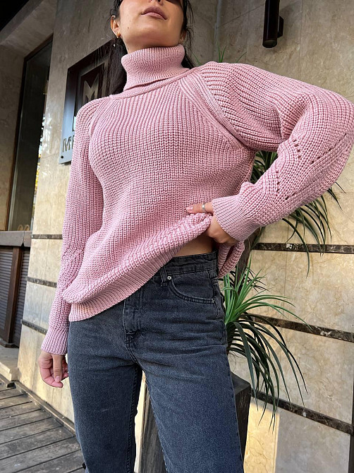 Женская  свитер с высокой горловиной. 42-48р Киев - изображение 5