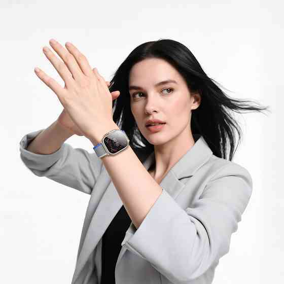 Смарт-часы HOCO Y42 Ultra 53mm. 260 mAh. IP67 Smart watch(call version) titanium gold Одесса