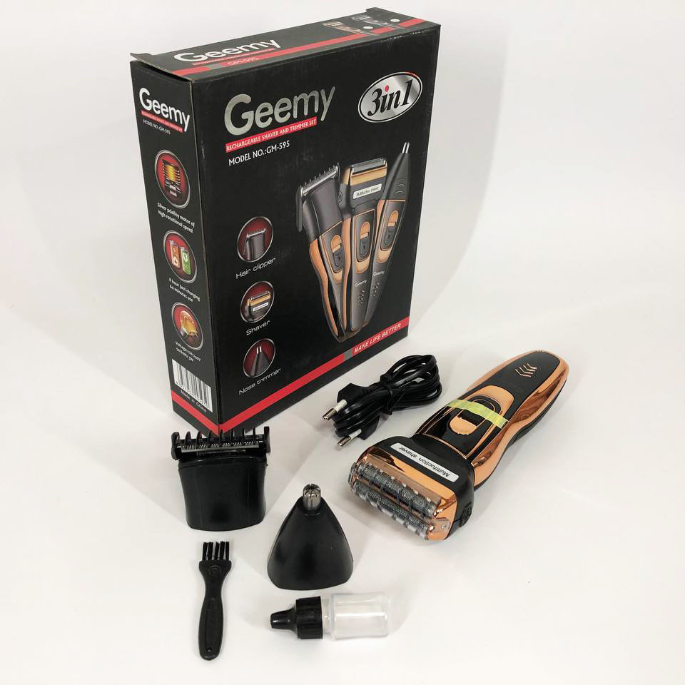 Електробритва для бороди GEMEI / Geemy GM-595, Хороші електричні бритви для гоління CF-23 Івано-Франківськ - фото 4