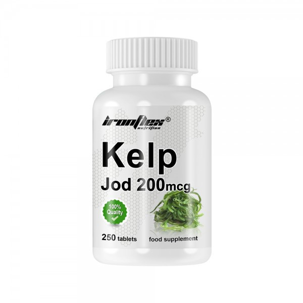 Йод IronFlex Kelp Jod 200 mg 250 tabs Луцьк - фото 1