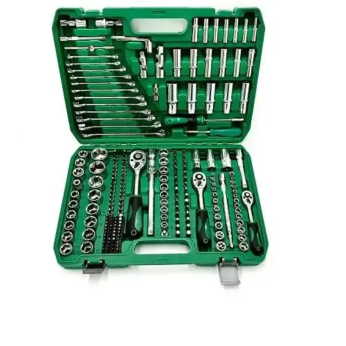 Набор инструментов с трещеткой 216 предметов в кейсе Коломия