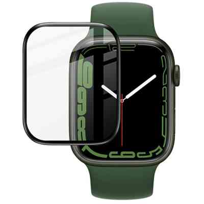 Стекло защитное Drobak Apple Watch Ultra 49mm Black Frame A+ (323203) Винница