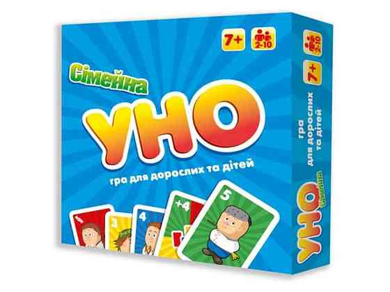 Настольная игра УНА Семейная 2 в 1 (укр) 30527 ТМ STRATEG Киев