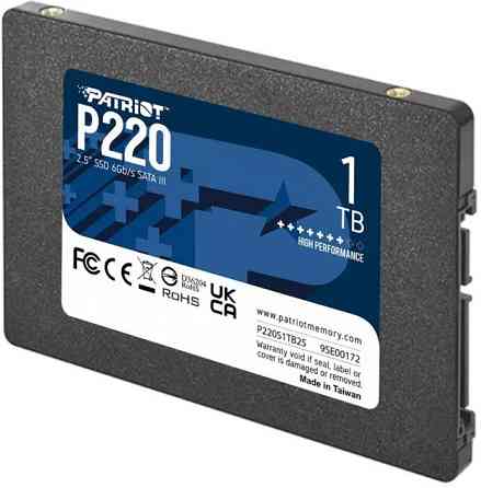 Накопичувач SSD 1TB Patriot P220 2.5