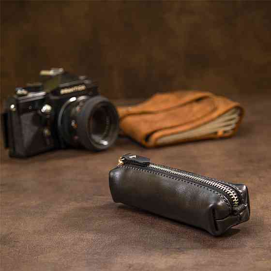 Кожаная ключница GRANDE PELLE 11387 Черный Киев