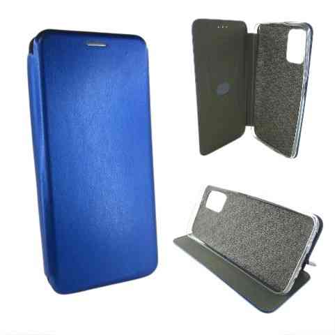 Чехол книжка Подставка Samsung A03s A037 (синий) Одесса