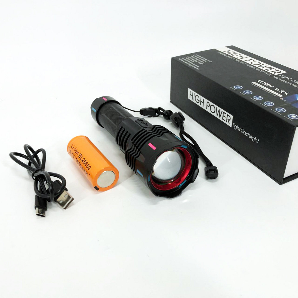 Професійний тактичний ліхтарик, Ліхтар світлодіодний тактичний, Тактичні ліхтарі акумуляторні SL-28 Львів - фото 7