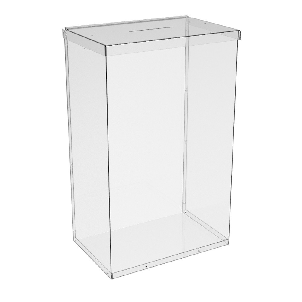 Ящик EKOSTAR без замка для пожертвований и сбора денег 310x200x500. Объем 31 литр Киев - изображение 3