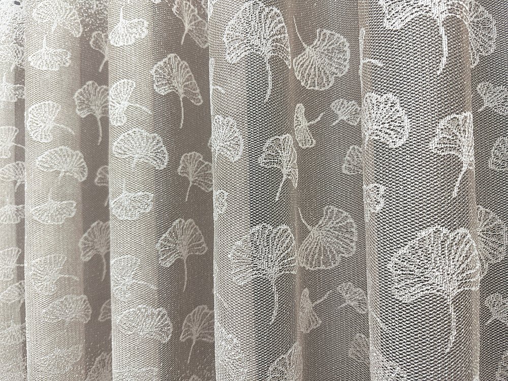 Тюль VR-Textil 2144т Жакард Білий з капучино 300х270 см (43-425) Київ - фото 7