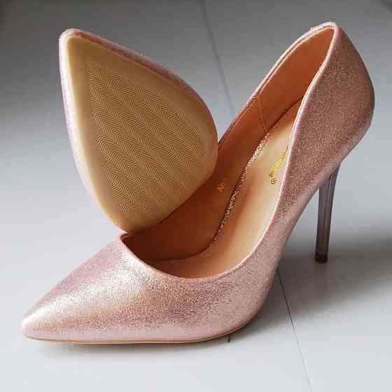 Comer Туфлі жіночі COMER шампань еко-шкіра каблук 11см розміри 36-38 (2715) Коломия