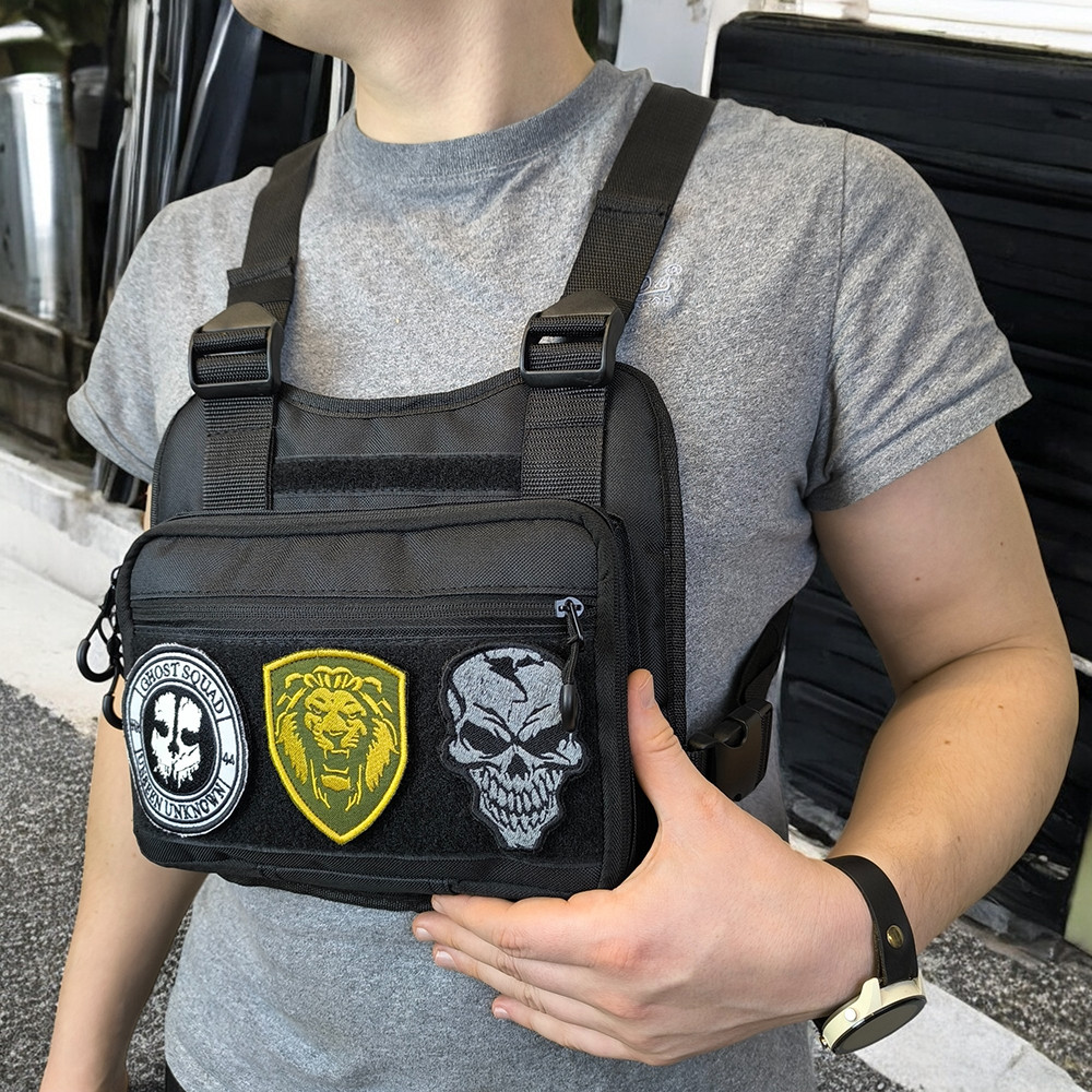 Чоловіча сумка через плече нагрудна, Чоловіча тактична армійська сумка однолямочна IP-23 Івано-Франківськ - фото 1