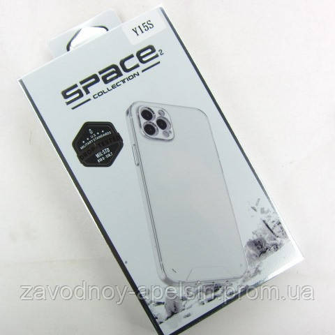 Vivo Y15s Чохол силіконовий Прозорий (Space) Одеса - фото 3