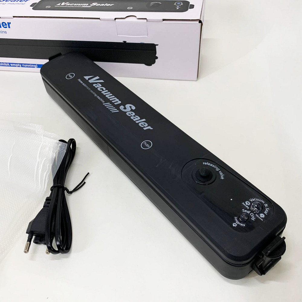 Вакуумний пакувальник для домашніх кулінарів VACUUM, Побутовий вакууматор якісний OB-70 Івано-Франківськ - фото 1