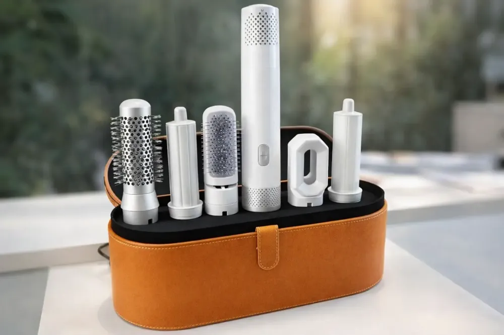 Стайлер Hot Air Styler 5в1 для укладки волос, 1000 Вт, 5 насадок, с кейсом Белый Коломыя - изображение 2