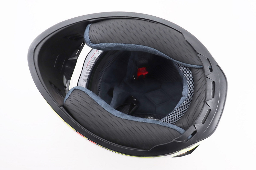 Шолом інтеграл, закритий+окуляри BLD-М61 М (57-58см), ЖОВТО-ПОМАРАНЧЕВИЙ "Buffalo" Київ - фото 7