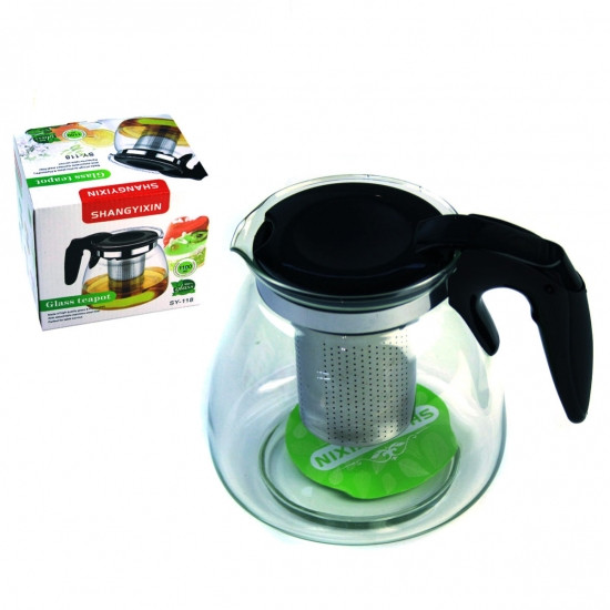 Чайник для чаю скляний (700 мл) Вінниця - фото 4