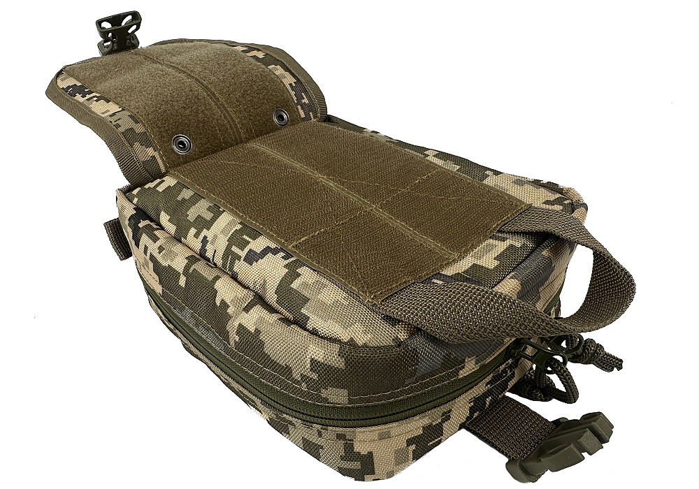 Підсумок аптечка швидкознімна тактична MOLLE піксель ЗСУ MM-14 для РПС, разгрузки або жилету Коломия - фото 3