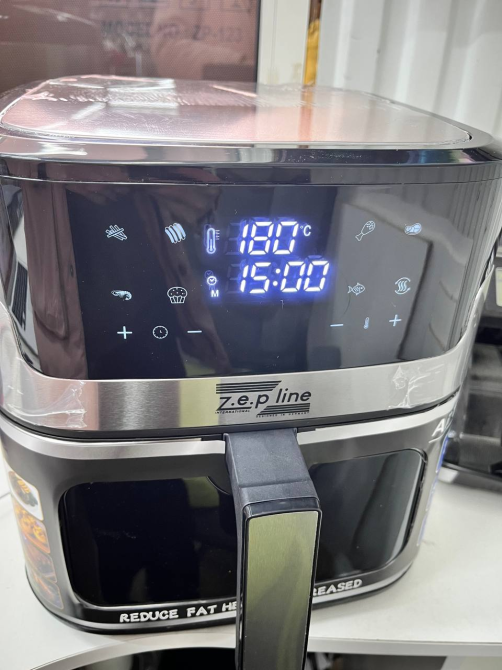 Фритюрниця Zepline ZP-109A Чаша місткістю 8,8 літрів, 3500Вт, МАЄ 2 ТЕНА, силіконовою формою та антипригарним покриттям Одеса - фото 8