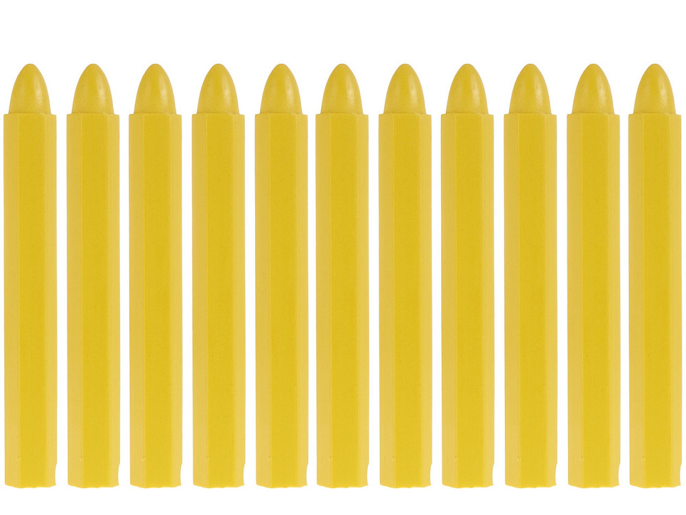 Крейда водостійка для маркування шин / скла / металу (упаковка 10шт.) жовта "GeKo" Киев - изображение 2