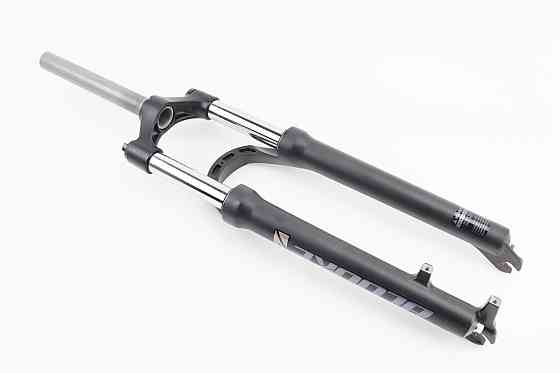 Вилка 27,5" амортизаційна, без різьби 1-1/8" (28,6мм), шток 205мм, з ходом 100мм, Disk-brake, M Lockout, алюмінієва, чорна BLOOKE XC20 Київ