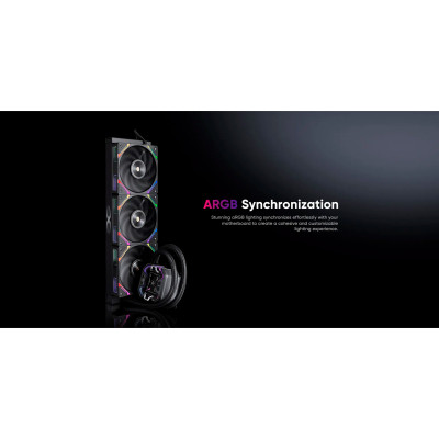 Система жидкостного охлаждения 1stPlayer X-360-BK Винница - изображение 10