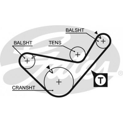 Ремень ГРМ Gates 5436XS Винница - изображение 1