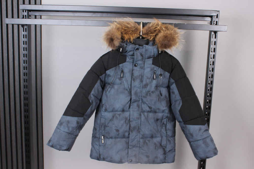 Зимняя курточка для мальчика подростка варенка на холофайбере на 9,10,11,12,13 лет Николаев - изображение 1