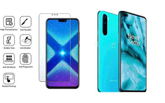 Захисне скло NeoGlass для OnePlus Nord – надпрозоре та стійке Київ