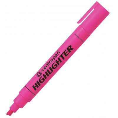 Маркер Centropen Fax 8852 1-4,6 мм, chisel tip, pink (8852/09) Винница