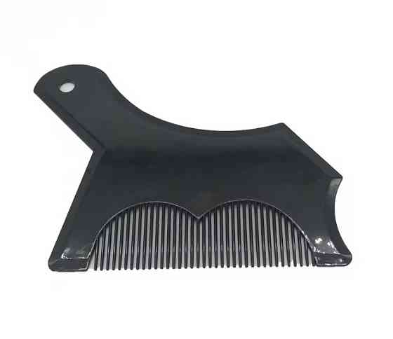 Шаблон для бороды трафарет для бороды и усов триммер для бороды черный Киев