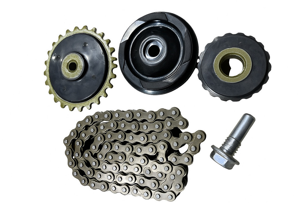 Ланцюг ГРМ мопед Актив (25H-84L, 152H) (+3 ролика) Мукачево - фото 1