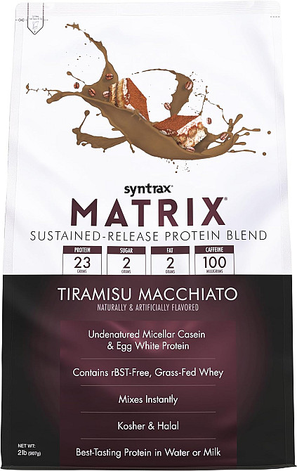 Протеин Syntrax Matrix 0.9 kg (Tiramisu Macchiato) Луцк - изображение 1