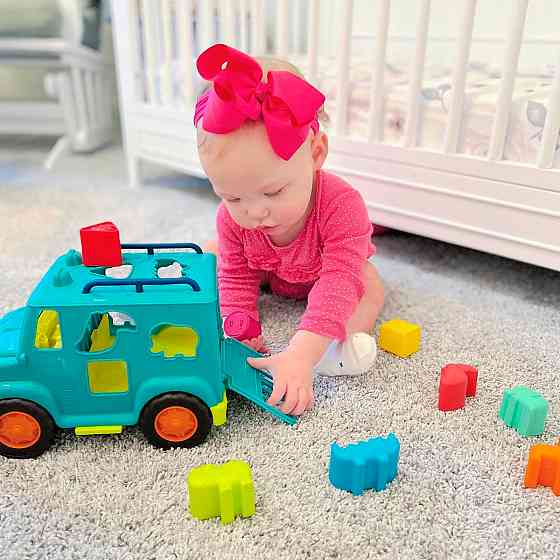 Ігровий набір-сортер - Вантажівка Сафарі (колір море) Дніпро