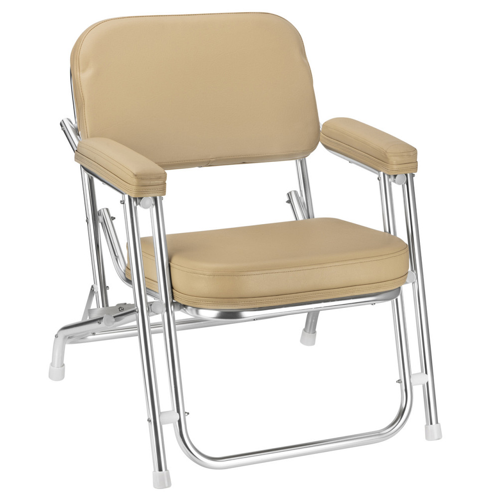 Сидіння алюмінієве Aluminum Folding Chair, пісочне Черкаси - фото 1