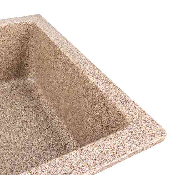 Гранітна мийка для кухні VALESO PARUANA 7945 матова Карамель Коломыя