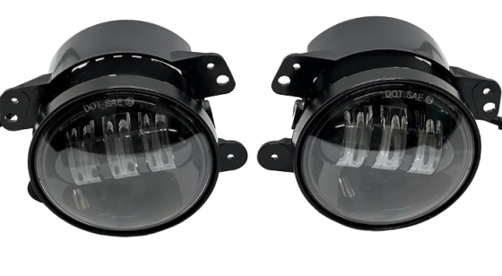 Комплект протитуманних LED фар AllLight FB-410 D=100мм (Citroen, Ford, Mitsubishi, Opel, Peugeot, Subaru) Харків