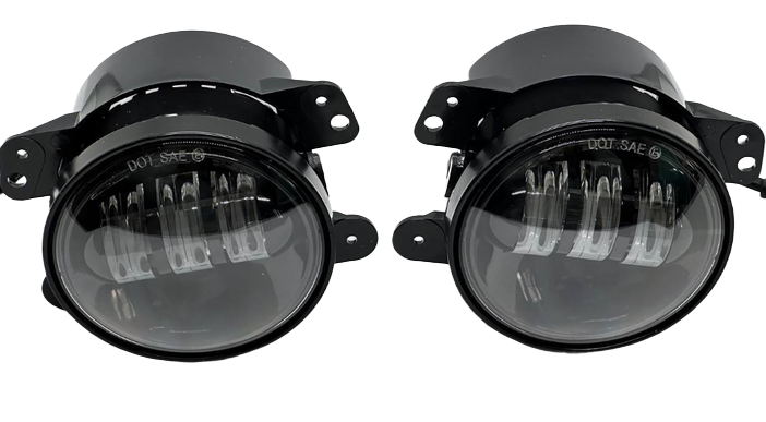 Комплект протитуманних LED фар AllLight FB-410 D=100мм (Citroen, Ford, Mitsubishi, Opel, Peugeot, Subaru) Харків - фото 4