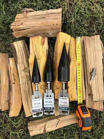 Конус насадка на перфоратор, Насадка дровокол на перфоратор и на дрель винтовой колун Киев