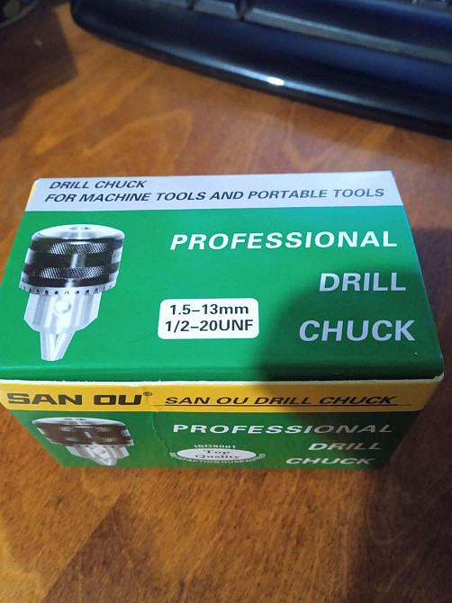 Патрон сверлильный ПС 13  1.5-13 мм  1/2 -20 UNF Харьков - изображение 3