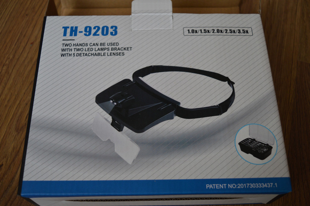 Бинокулярная лупа (Очки) с LED подсветкой TH-9203 Полтава - изображение 1