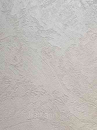 Обои виниловые на флизелине AS creation Perfect 1.06Х10 под штукатурку структурные молочные с глянцем Киев