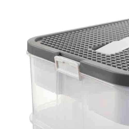 Контейнер для зберігання конструктора 22 літри 3 рівня Kruzzel (25757) Нововолинськ