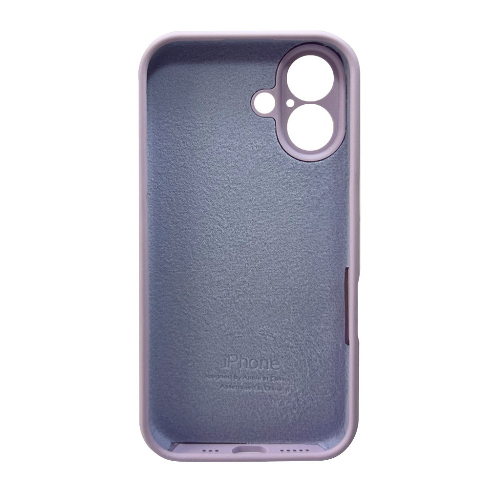 Чохол для смартфона Silicone Full Case AA Camera Protect for Apple iPhone 16 58,Lilac Київ - фото 3