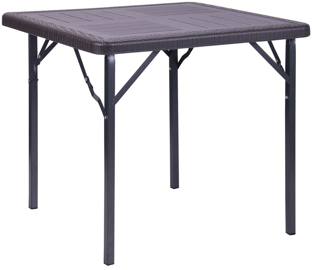 Садовий стіл складний Fiat Wooden Темно-коричневий Київ - фото 1