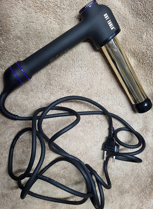 Професійна плойка для локонів Hot Tools Black Gold Curlba. Харків - фото 5