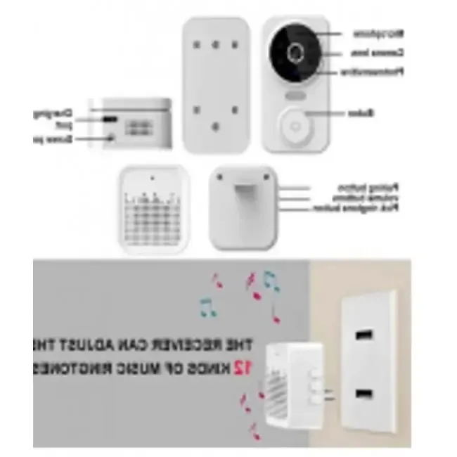 Мини Звонок M8 WIFI APP ULOOKA with bell Киев - изображение 3