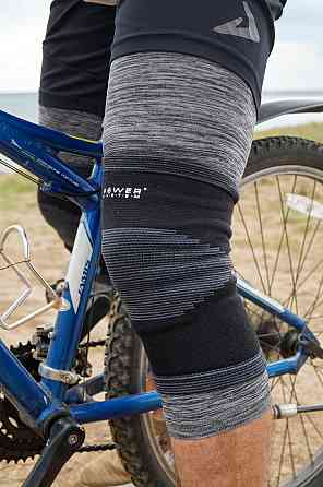 Наколінники Power System PS-6002 Knee Support Black/Grey (пара) XL Кам'янське